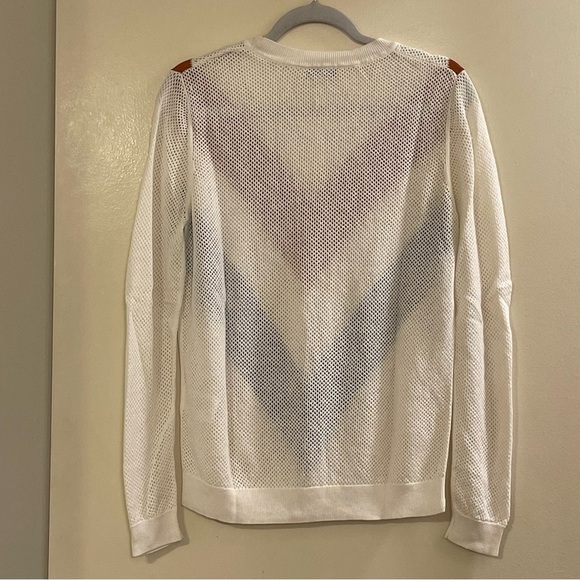 SANDRO Savine Jumper Sweater in Ecru - Picture 3 of 8